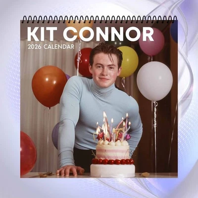 Kit Connor 2026 Calendar, Heartstopper Star Monthly Wall Calendar Fan Gift - Image 1 of 4