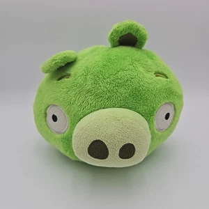 Green Pig Angry Birds 7 Zoll Plüsch 2010 Commonwealth ohne Ton - Bild 1 von 7