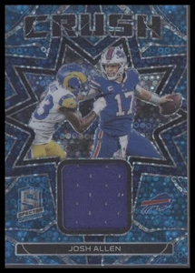 2023 Panini Spectra #CRU-JAL Josh Allen Crush Neon Blue #/60 - Picture 1 of 2