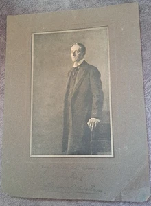 Signed print Mr J. Forbes Robertson Theatre Actor W. S. Gilbert George Harcourt - Picture 1 of 3