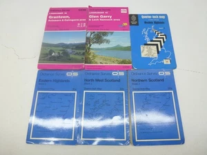 Ordnance Survey Maps Scotland Various Scales - Picture 1 of 2