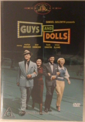Guys and Dolls (1955, DVD, Rg4) Brando, Sinatra, Vivian Blaine, NEW SEALED - Image 1 of 3