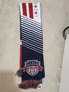 Neu mit Etikett Washington Spirit 2021 Champion Schal Rüschenausschnitt Supporterschals Fußball NWSL - Bild 1 von 6