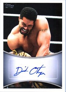WWE David Otunga Topps 2011 Authentic Autograph Card