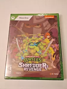 Teenage Mutant Ninja Turtles TMNT Shredder's Revenge Xbox One New Sealed Lim Run - Picture 1 of 6