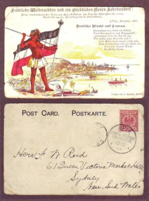 APIA a AUSTRALIA - ALEMANIA en SAMOA 1899 ¡FELIZ NAVIDAD Y FELIZ AÑO NUEVO PC!! Foto 1 de 3