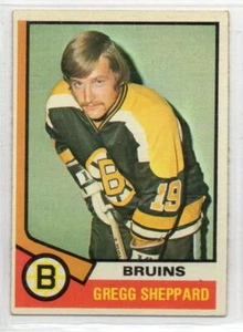 Gregg Sheppard 1974-75 Topps #184 Bruins EX {0124 - Picture 1 of 1