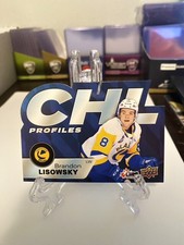 Brandon Lisowsky 2021 Upper Deck CHL  Saskatoon Blades