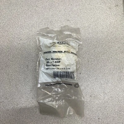 Acoplamientos reductores de rosca de tubería, latón, 1/2 pulgada (Npt); 3/4 in (Npt) BF-12-8HP Foto 1 de 3