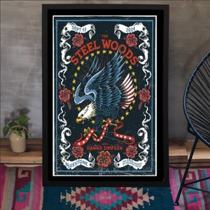 The Steel Woods On Sept 13 2024 Bluestone Columbus OH Poster - Picture 1 of 8