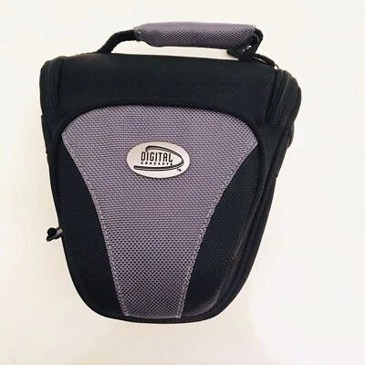 Digital Concepts Camera Bag Belt Fanny Pack Black Gray Media Organize Storage - Image 1 of 4