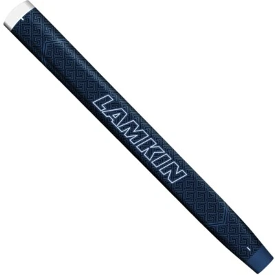 Lamkin Deep Etched Sink Fit Navy Blue & White Putter Grip - Great Price!