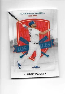 2021 PANINI AMERICA'S PASTIME #7 ALBERT PUJOLS (Dodgers) Thick Card - Picture 1 of 2