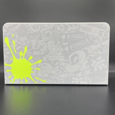 Dock only Nintendo Switch Splatoon 3  OLED Model New - Image 1 of 4