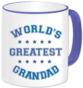 Personalised Greatest Grandad Mug Dad Grandfather Fathers Day Birthday Gifts - Picture 1 of 9