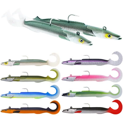 Westin Sandy Andy Curltail Jig Sandaal Norwegen Dorsch Heilbutt Gummifisch - Bild 1 von 4