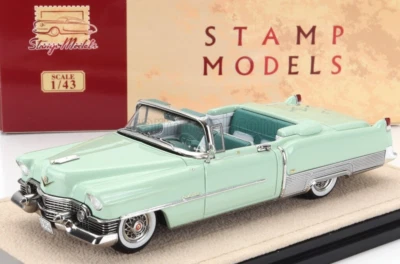 wonderful modelcar 1/43 CADILLAC ELDORADO CONVERTIBLE 1954 - open top - green - Image 1 of 4