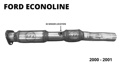 Ford E150 E250 E350 ECONOLINE CLUB WAGON Catalytic Converter 1997-2005 - Изображение 1 из 3