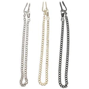 3PCS Catene Orologio da Tasca Catena Uomo Acciaio Inox Catena Uomo Tasca - Foto 1 di 12