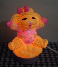 1993 Shari Lewis Lamp Chop Nightstand Electric Night Light Vintage
