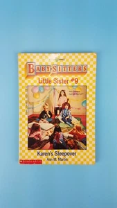 Babysitters Little Sister #9 Karens Sleepover 90s Paperback Book By Ann M Martin - Picture 1 of 10