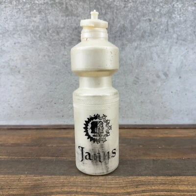 Botella de agua Janus vintage especializada EE. UU. blanca vintage años 80 90 Appleton WI Foto 1 de 4