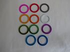 Rod Building Wrapping Colored Butt cap trim rings 11 different colors