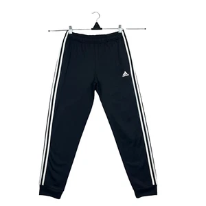 Adidas Men's Track Pants 2XL Tall (40x33) Black & White Tapered Leg Regular Fit - Picture 1 of 8