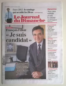 LE JOURNAL DU DIMANCHE N°3416 du 01/07/2012 - Bilan français à l'EURO de foot - Foto 1 di 12