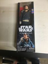 Star Wars Rogue One 12" Captain Cassian Andor (Jedha) Action Figure New!