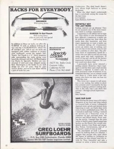 1977 Greg Loehr Surfboard Ad / Indiatlantic FL - Picture 1 of 1