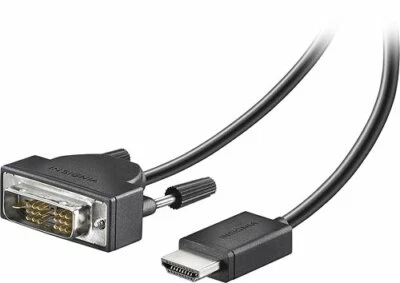 GENUINE Insignia HDMI to DVI-D 6ft Cable for PC Laptop for extra monitor - Image 1 of 2