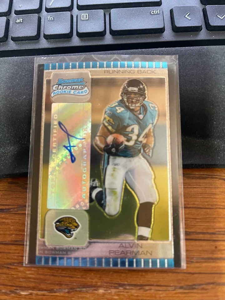 2005 Bowman Chrome #239 Alvin Pearman AUTOGRAPH RC - Image 1 of 1