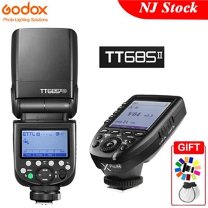 US Godox TT685II-N 2.4G TTL Flash Speedlite & XPro-N Trigger for Nikon Cameras - Picture 1 of 12