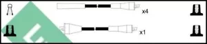 FIAT UNO 0.9 & SEAT MARBELLA 0.8 IGNITION LEAD SET LUCAS LUC 4151 - Picture 1 of 1