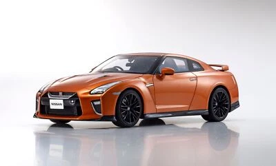 1:18 2020 Nissan GT-R R35 -- Orange -- Kyosho Samurai - Image 1 of 4