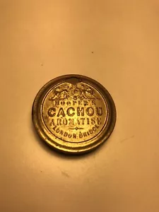SCATOLA LATTA ANTICA HOOPER’S CACHOU AROMATISE LONDON - Imagen 1 de 11