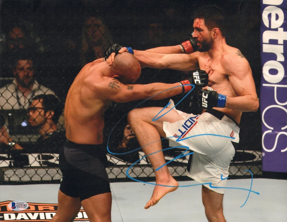 FOTO FIRMADA POR CARLOS CONDIT AUTO'D 11X14 CERTIFICADO DE AUTENTICIDAD BAJO UFC 195 154 143 WEC CHAMP A Foto 1 de 1