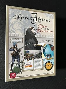 Here I Stand: Wars of the Reformation -GMT Games- 500th Anniversary Ed - SEALED