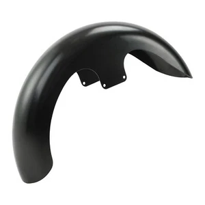 Black 23" Wrap Front Fender Fit For Harley Touring Street Road Glide King 14-Up - Picture 1 of 8