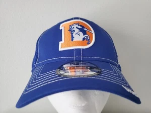 New Era NFL Denver Broncos Vintage Logo Flex Fitted Hat Size M/L Blue ๐บ๐ธ ๐ - Picture 1 of 4