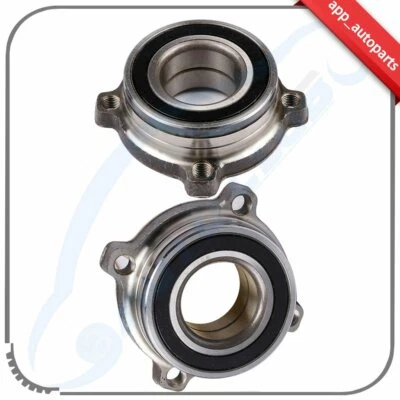 2 Rear Wheel Hub Bearing Assembly Fits BMW 525xi 528Xi 530xi 645ci 650i X5 745i Foto 1 de 4