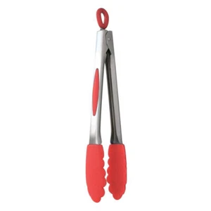 Mastrad kitchen tongs grill tongs cooking tongs gripper stainless steel silic... - Picture 1 of 1