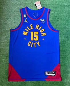Authentic Nikola Jokic Denver Nuggets 2023 NBA Finals Nike Statement Jersey 48/L - Picture 1 of 12