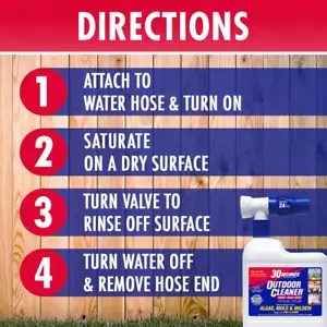 64 Oz. Outdoor Ready-To-Spray Cleaner - Picture 1 of 12