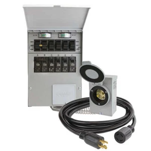 Reliance 306CRK Pro/Tran-2 Indoor 6 Circuit Transfer Switch Kit W/ Meters - Picture 1 of 1