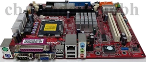 MEDION MSI MS-7131 INTEL 915GL INTEL SOCKEL 775 VGA LAN 2x DDR1 RAM SERIELL mATX - Bild 1 von 1