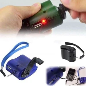 Telefon aufladung Motorkurbel Dynamo Notfall-Ladegerät Manuelles Ladegerät - Bild 1 von 7