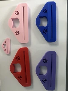 Pet Food Pouch Squeezer food dispenser cat food pouches set of small and large - Picture 1 of 4