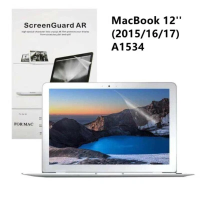Clear Screen Protector Guard Skin for MacBook 12"(2015/16/17) -A1534 - Image 1 of 3